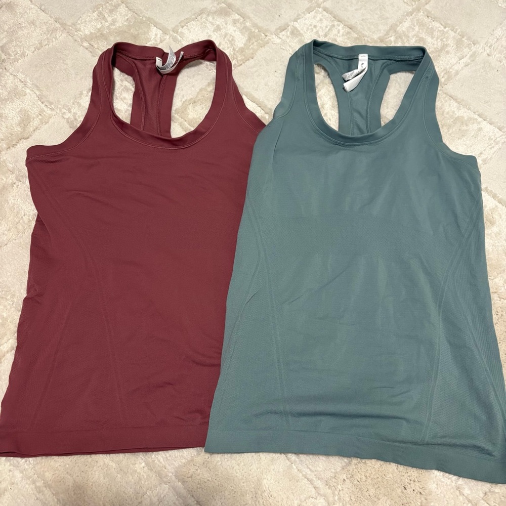 Athleta Momentum Seamless Tank Bundle Set S/M